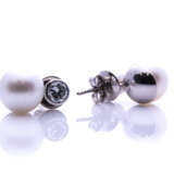 Perl-Diamant-Ohrringe von Schoeffel - photo 1