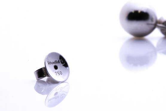 Perl-Diamant-Ohrringe von Schoeffel - photo 5 Perl-Diamant-Ohrringe von Schoeffel - photo 5