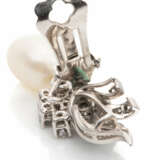 Paar Perl-Diamant-Ohrclips - photo 5