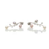 Diamant-Perl-Ohrhänger - photo 1