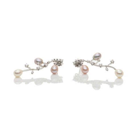 Diamant-Perl-Ohrhänger - photo 1 Diamant-Perl-Ohrhänger - photo 1