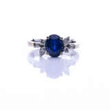 Saphir-Diamant-Ring - Foto 1