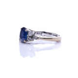 Saphir-Diamant-Ring - Foto 2