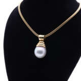 Collier mit Zuchtperl-Anhänger - фото 3