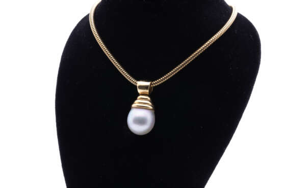 Collier mit Zuchtperl-Anhänger - фото 3 Collier mit Zuchtperl-Anhänger - фото 3