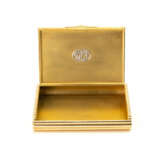 Etui aus 585 Gelbgold mit Saphir-Cabochon - фото 3