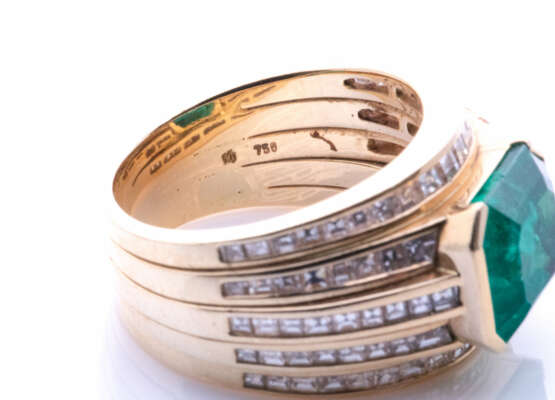 Smaragd-Diamant-Ring - фото 4 Smaragd-Diamant-Ring - фото 4