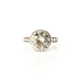 Historischer Diamantring - photo 1