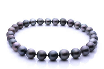 Großes Tahiti-Perl-Collier