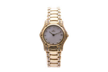 Ebel Classic mit Diamantbesatz Quartz,