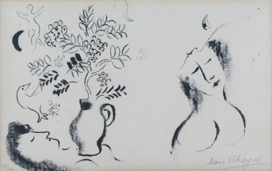 Marc Chagall (1887 Witebsk - 1985 - photo 1 Marc Chagall (1887 Witebsk - 1985 - photo 1