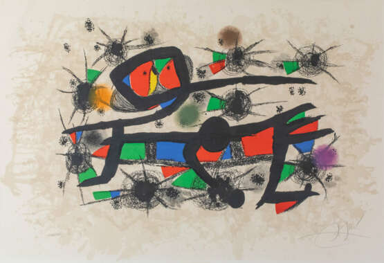 Joan Miró (1893 Barcelona - 1983 Palma - Foto 1 Joan Miró (1893 Barcelona - 1983 Palma - Foto 1