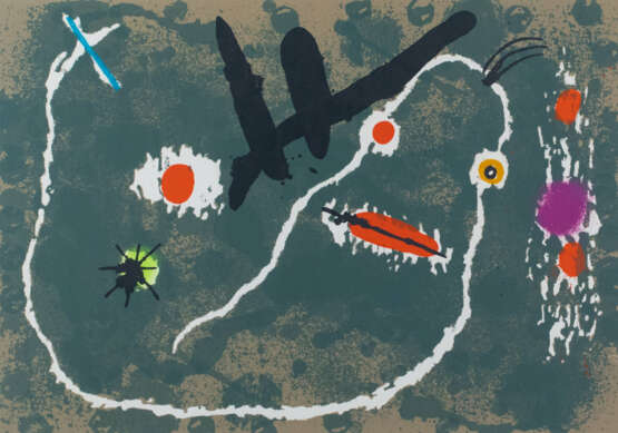 Joan Miró (1893 Barcelona - 1983 Palma - Foto 2 Joan Miró (1893 Barcelona - 1983 Palma - Foto 2