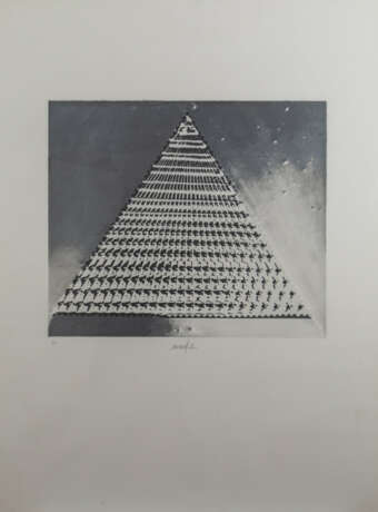 Heinz Mack (1931 Lollar) (F) Pyramide, - photo 2 Heinz Mack (1931 Lollar) (F) Pyramide, - photo 2