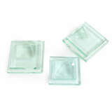 Drei geschliffene Glasobjekte anlässlich des Bauprojekts der Schadow-Arkaden in Düsseldorf, deren Ku - фото 2