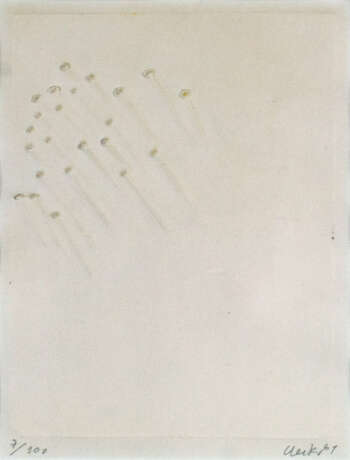 Günther Uecker (1930 Wendorf - 2025 - photo 1 Günther Uecker (1930 Wendorf - 2025 - photo 1