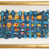 Deutsch-Europäischer Kopf (Gitterkopf) Blau - Gold - Rot - Schwarz - photo 2