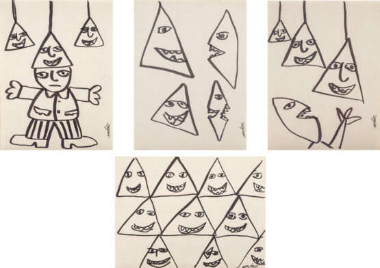 Robert Combas (1957) (F) Ohne Titel, - photo 1