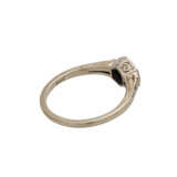 Ring mit synthetischem Saphir - photo 3