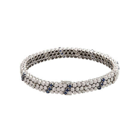 Armband mit 21 Brillanten, zusammen ca. 0,7 ct, - фото 2