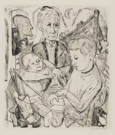 MAX BECKMANN (1884-1950) - photo 1 MAX BECKMANN (1884-1950) - photo 1