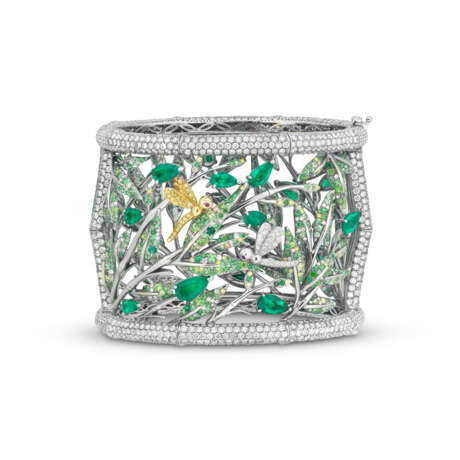 ANNA HU SET OF MULTI-GEM `SUMMER BAMBOO` JEWELLERY - фото 2