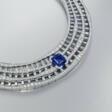 BUCHERER SAPPHIRE AND DIAMOND NECKLACE - Prix ​​des enchères