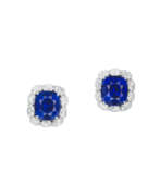 Сапфир. SAPPHIRE AND DIAMOND EARRINGS Сапфир. SAPPHIRE AND DIAMOND EARRINGS