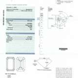 COLOURED DIAMOND AND DIAMOND RING - photo 2