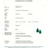 EMERALD AND DIAMOND EARRINGS - photo 4