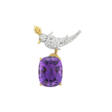 TIFFANY &amp; CO. SCHLUMBERGER STUDIO AMETHYST AND DIAMOND &#39;BIRD ON A ROCK&#39; BROOCH - Jetzt bei der Auktion