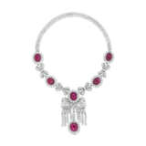 RUBY AND DIAMOND NECKLACE - фото 1