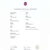 BUCHERER SPINEL AND DIAMOND RING - photo 2