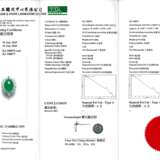 SET OF JADEITE AND DIAMOND JEWELLERY - photo 6