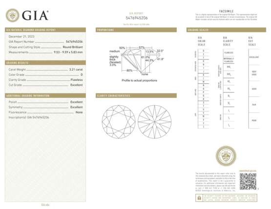 COLOURED DIAMOND AND DIAMOND RING - photo 3