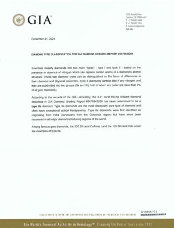 COLOURED DIAMOND AND DIAMOND RING - photo 4