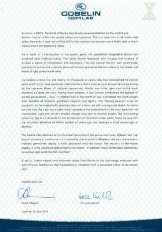 AN EXCEPTIONAL RUBY AND DIAMOND BRACELET - фото 9