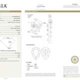 COLOURED DIAMOND AND DIAMOND EARRINGS - photo 2