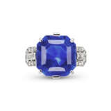 SAPPHIRE AND DIAMOND RING - фото 2