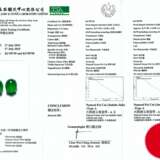 PAIR OF IMPORTANT JADEITE EARRINGS - photo 3