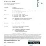 JAR NATURAL PEARL, COLOURED DIAMOND AND DIAMOND FIBULA BROOCH - photo 3