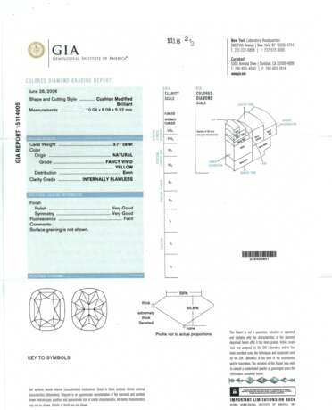 COLOURED DIAMOND EARRINGS - photo 3 COLOURED DIAMOND EARRINGS - photo 3