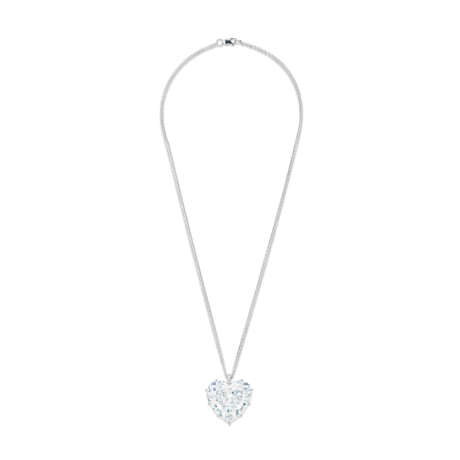 A RARE DIAMOND PENDENT NECKLACE/RING - photo 2