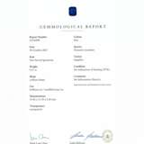 BUCHERER SAPPHIRE AND DIAMOND EARRINGS - photo 3