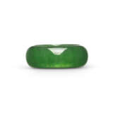 TWO JADEITE ABACUS SEED RINGS - photo 2