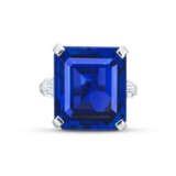 SAPPHIRE AND DIAMOND RING - photo 2