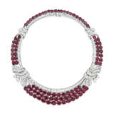 MULTI-GEM AND DIAMOND NECKLACE - фото 1
