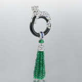 CARTIER MULTI-GEM `PANTH&#200;RE DE CARTIER` BROOCH/PENDANT - фото 1