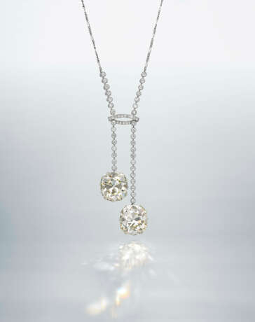 DIAMOND N&#201;GLIG&#201; PENDENT NECKLACE - photo 1