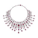 RUBY AND DIAMOND NECKLACE - photo 1
